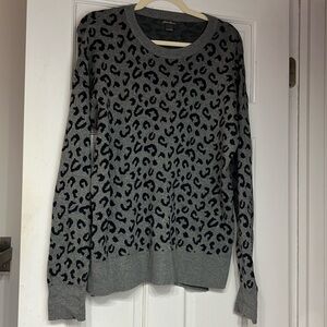Eddie Bauer Animal Print Sweater